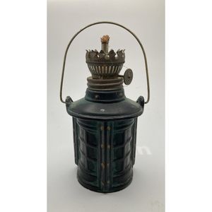 Dabs Miniature Oil Lamp Boat Lantern Style Base -- Art. No. D3527 - 5.5" Tall
